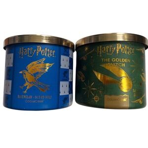 Goose Creek Harry Potter Candle Set Ravenclaw and The Golden Snitch 3-Wick